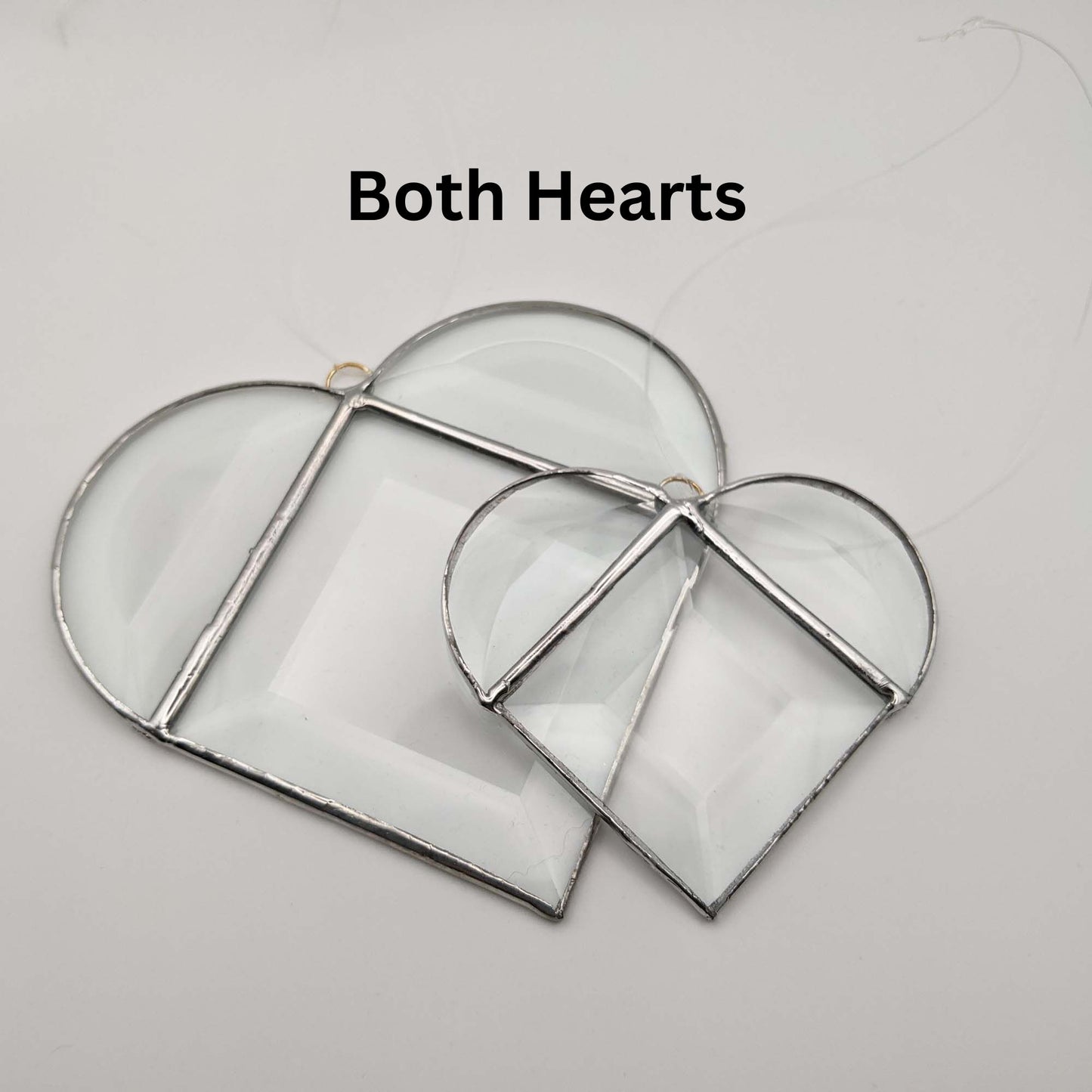 Stained Glass Bevel Heart