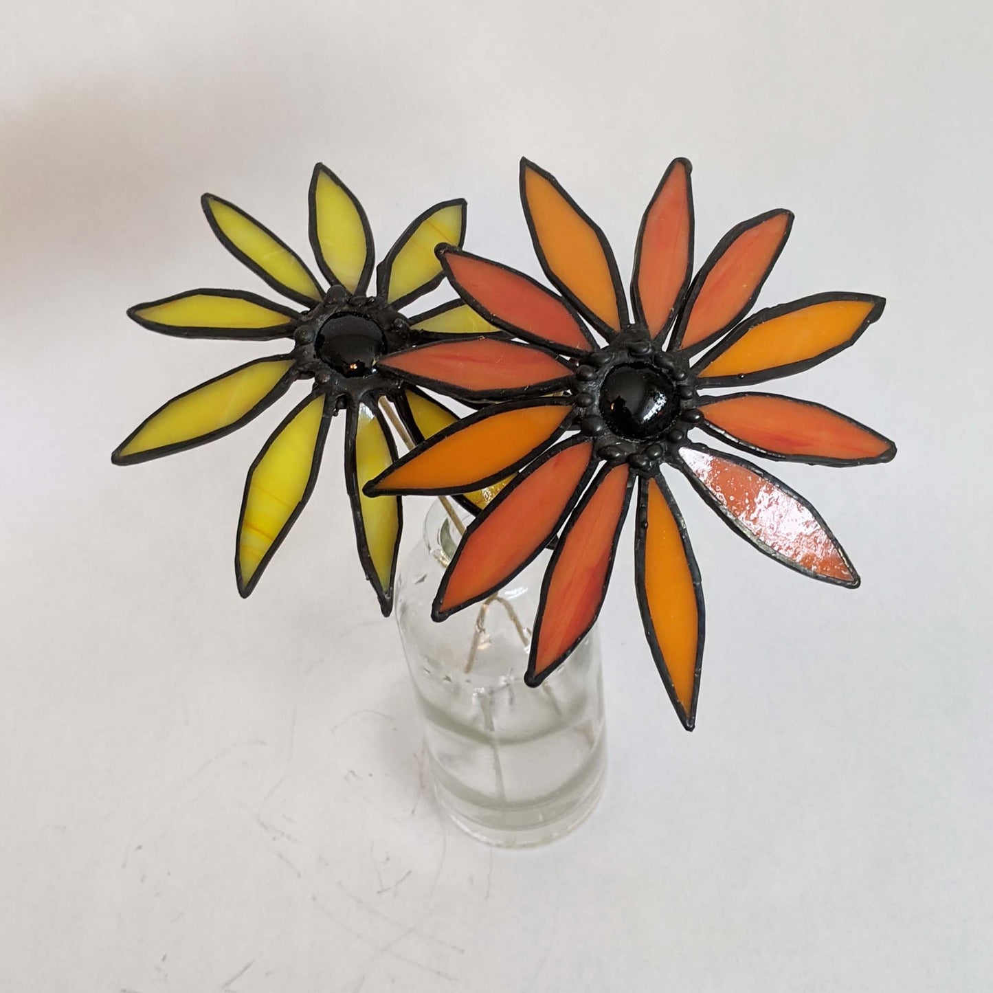 3D Coneflower Daisy Flower TUTORIAL stained glass pattern