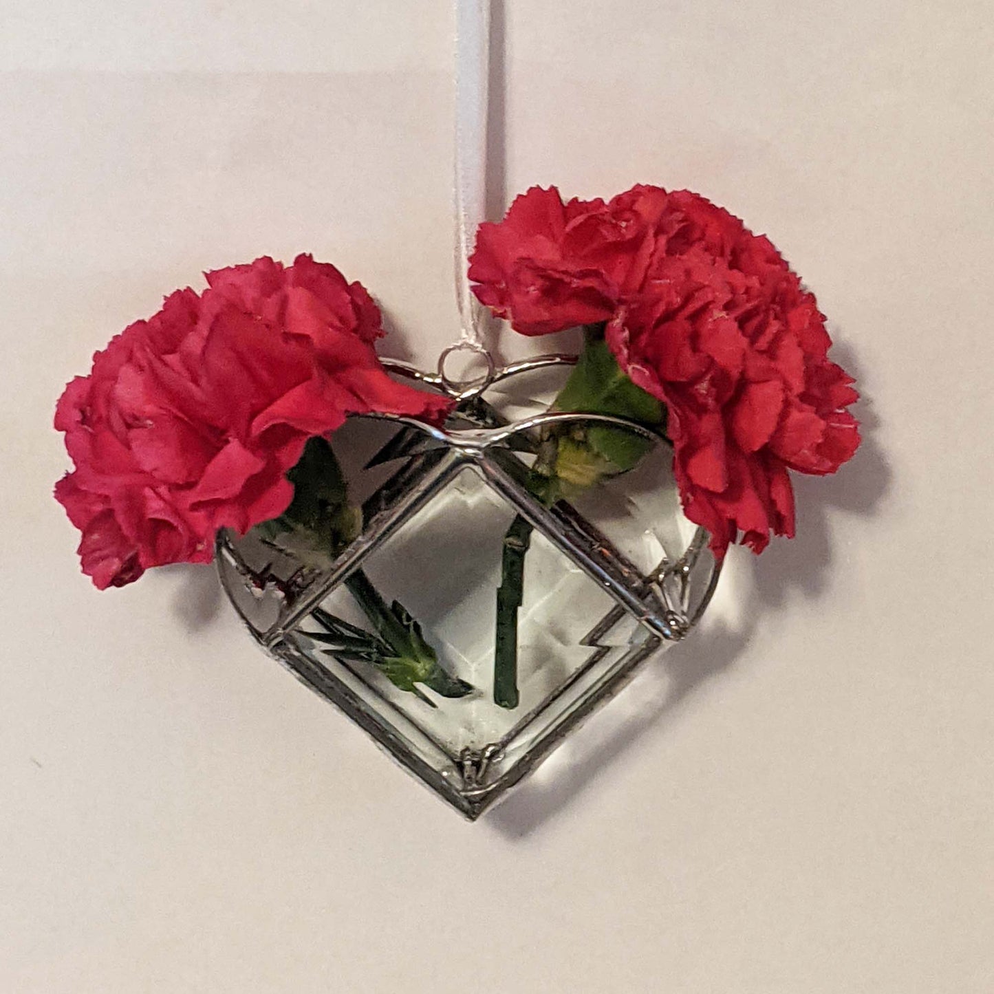 Stained Glass Heart Vase pattern TUTORIAL