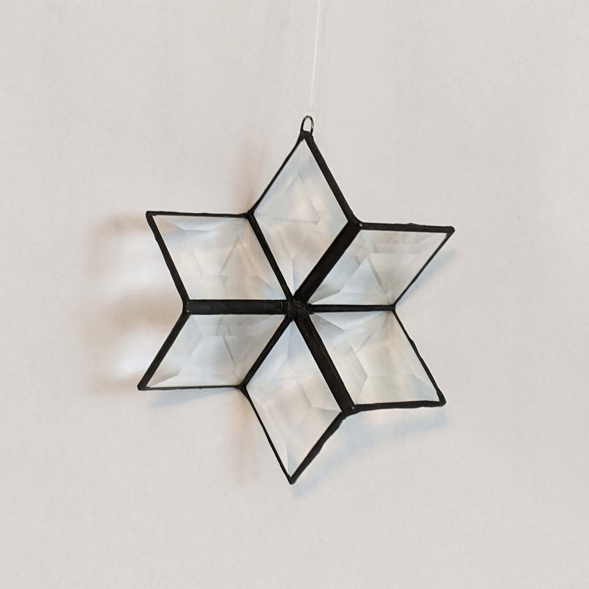 3D Stained Glass morphing star bevel spinner