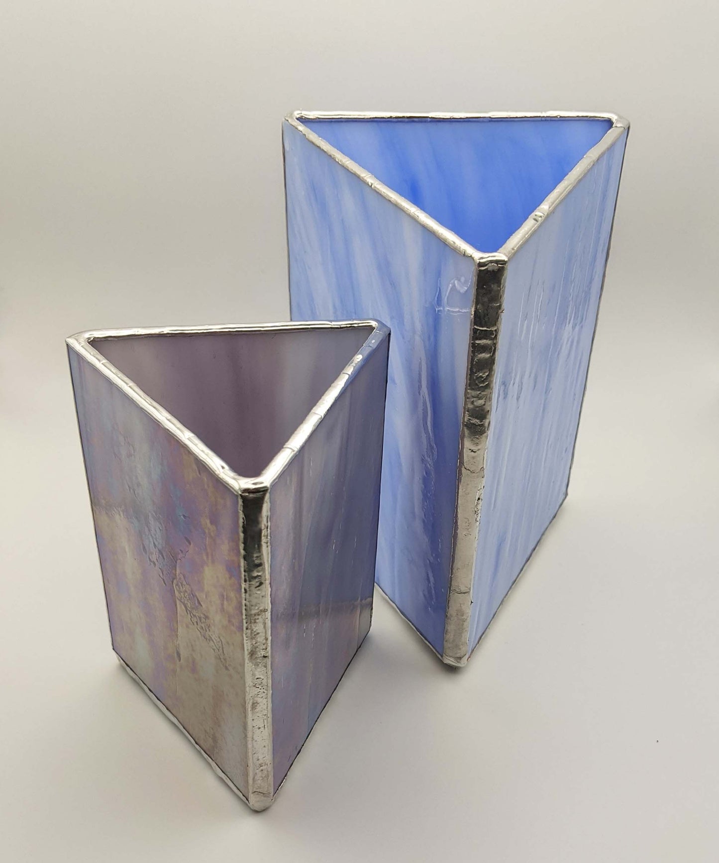Stained Glass Triangle Vase Pattern and TUTORIAL