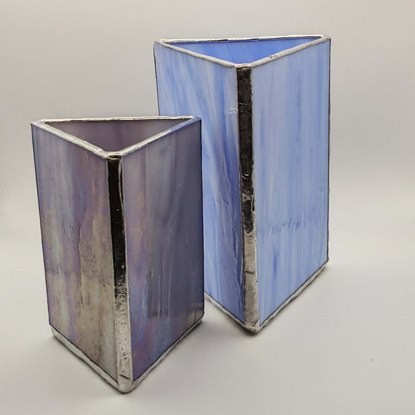 Stained Glass Triangle Vase Pattern and TUTORIAL