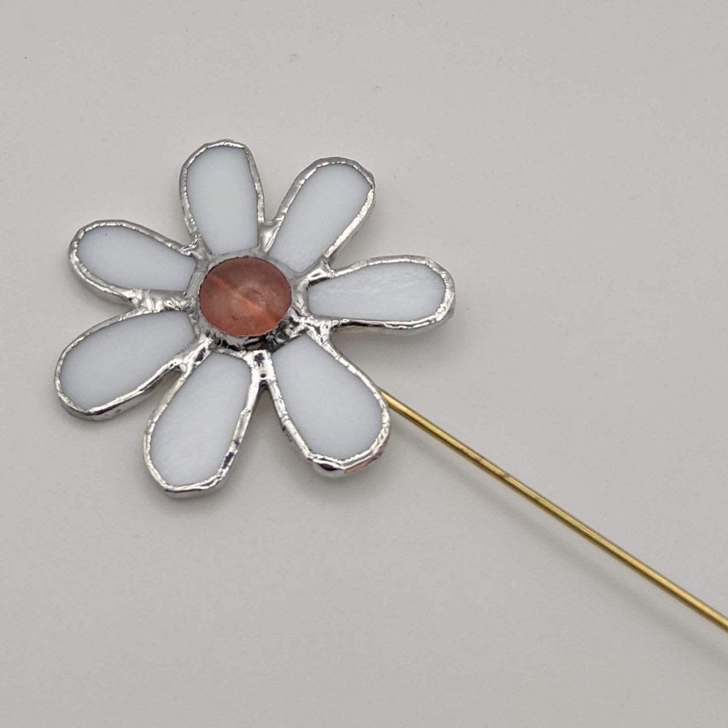 Narrow Daisy Flower Stained Glass PATTERN